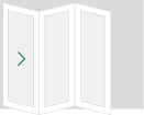 Двери гармошка